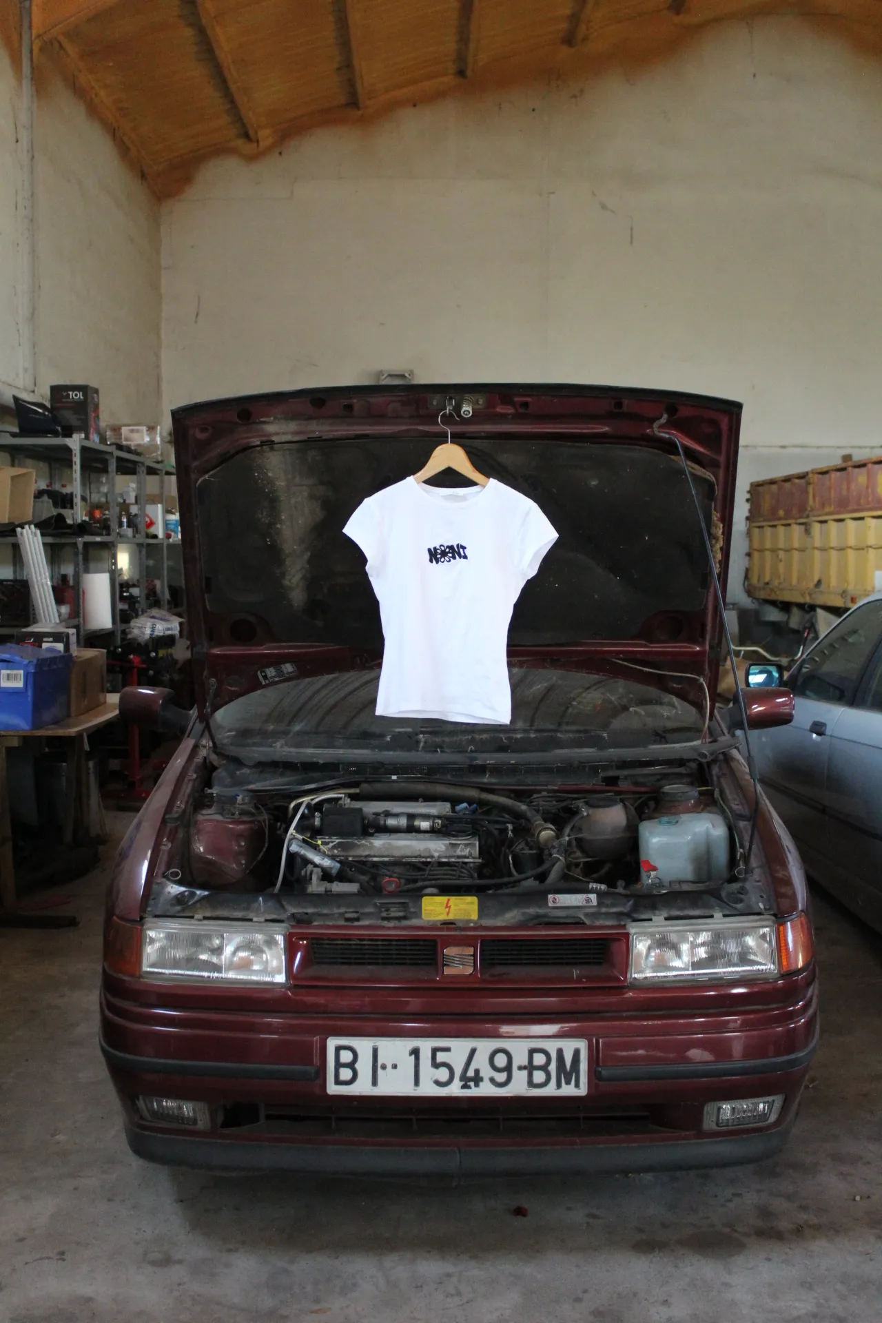 Camiseta NONI Entallada Blanco